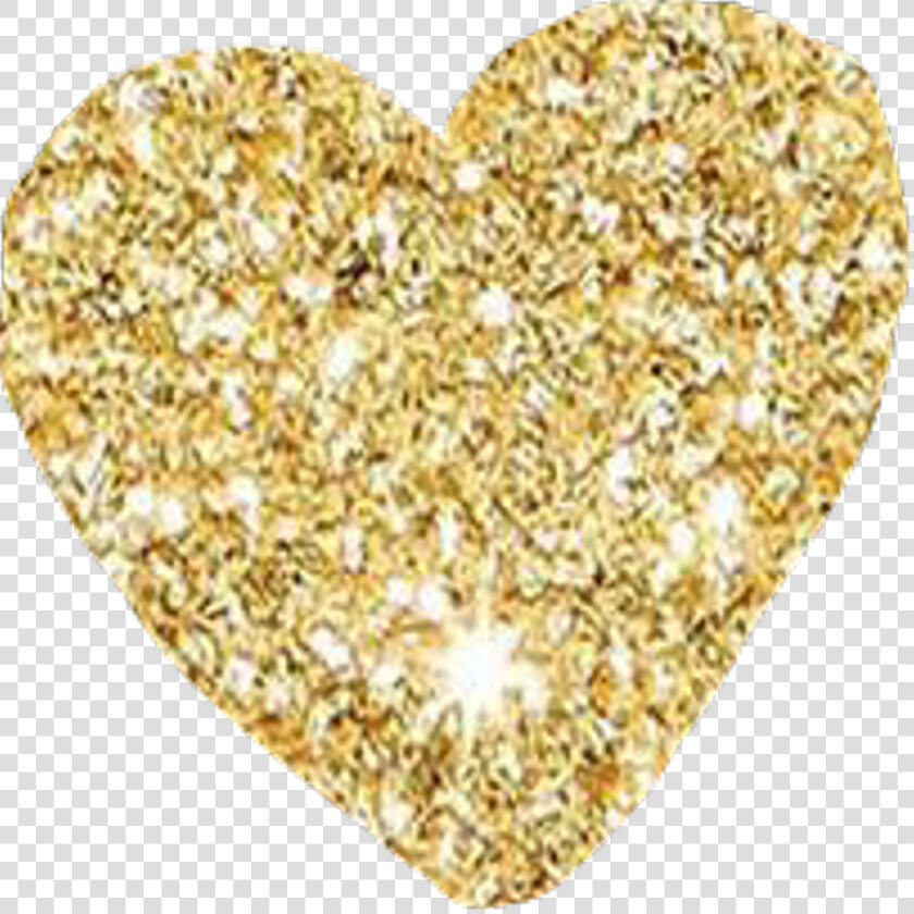 Sparkle Clipart Gold Glitter   Clipart Gold Glitter Heart  HD Png DownloadTransparent PNG