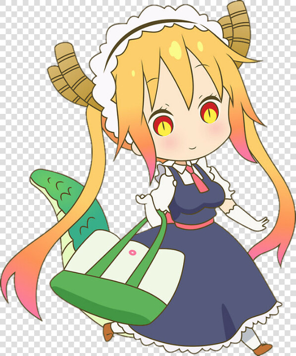  tohru  cute  kobayashi san Chi No Maid Dragon   Miss Kobayashi  39 s Dragon Maid Stickers  HD Png DownloadTransparent PNG