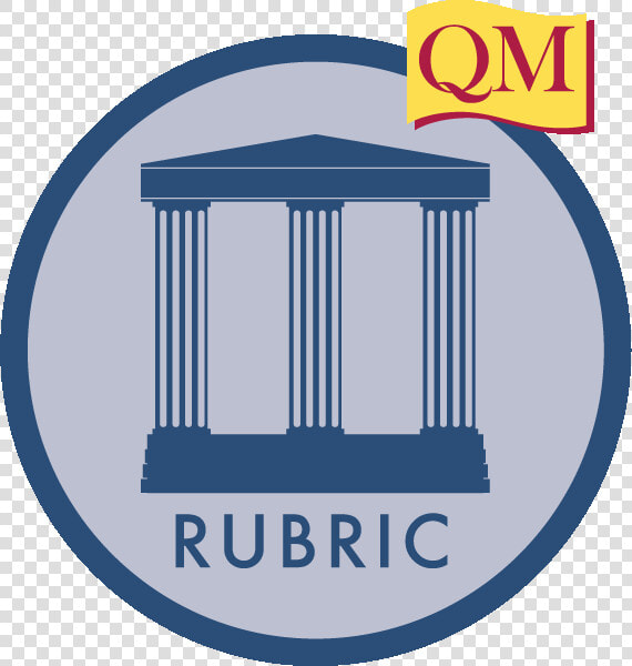 Higher Ed Appqmr Icon  Blue Circle With Three Pillared   Quality Matters  HD Png DownloadTransparent PNG