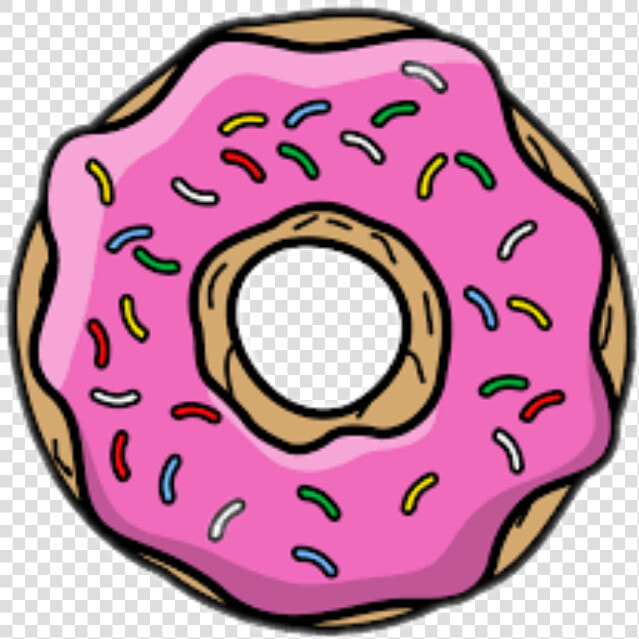  pink  rosa  cute  kawaii  dona  comida  food   Donuts Simpson  HD Png DownloadTransparent PNG