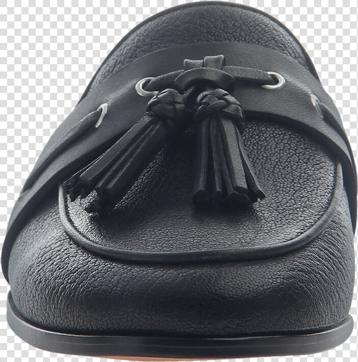 Womens Slip On Loafer Yulia In Black Front View  HD Png DownloadTransparent PNG