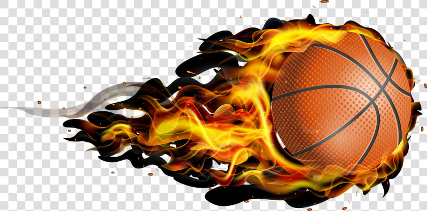 Flaming Basketball Png   Basketball Fire Ball Logo  Transparent PngTransparent PNG