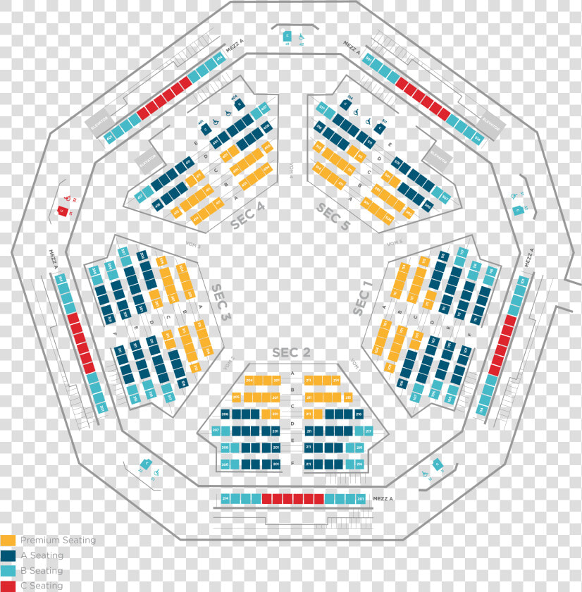 The Space Seat Map   Space Theatre Helen Bonfils Theatre Complex Denver  HD Png DownloadTransparent PNG