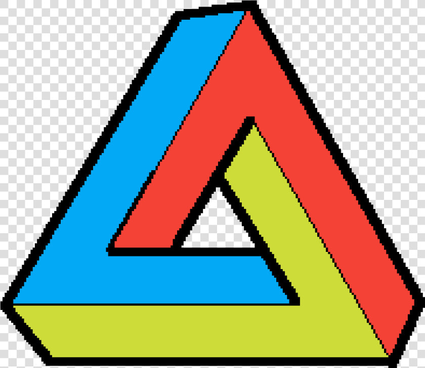 Transparent Impossible Triangle Png   Triangle  Png DownloadTransparent PNG