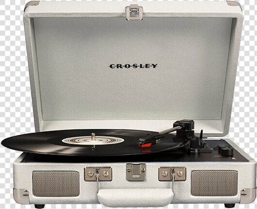 Crosley Cruiser Deluxe Turntable White Sand   Crosley Cruiser Deluxe Portable Turntable  HD Png DownloadTransparent PNG