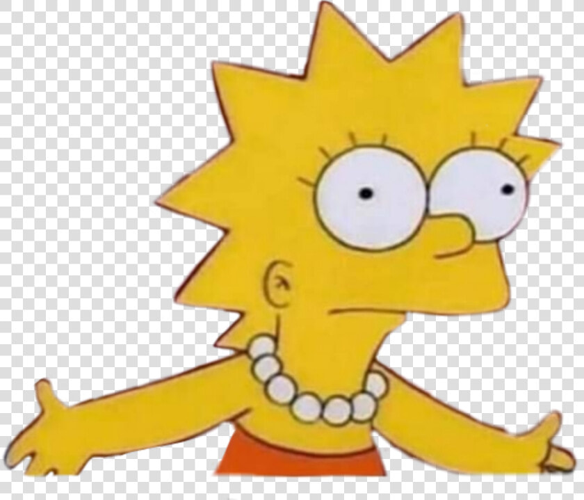  stiker  simpsons  lisasimpson  lisa  whatsapp   Stickers Los Simpson Whatsapp  HD Png DownloadTransparent PNG