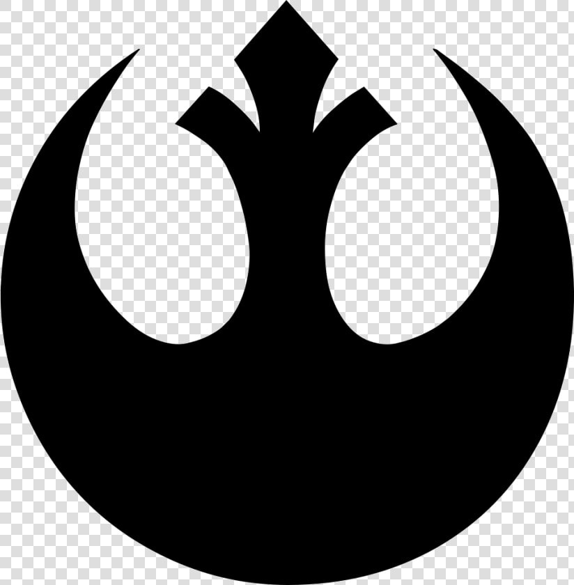 Star Wars Silhouette Png   Png Download   Rebel Alliance Logo Png  Transparent PngTransparent PNG