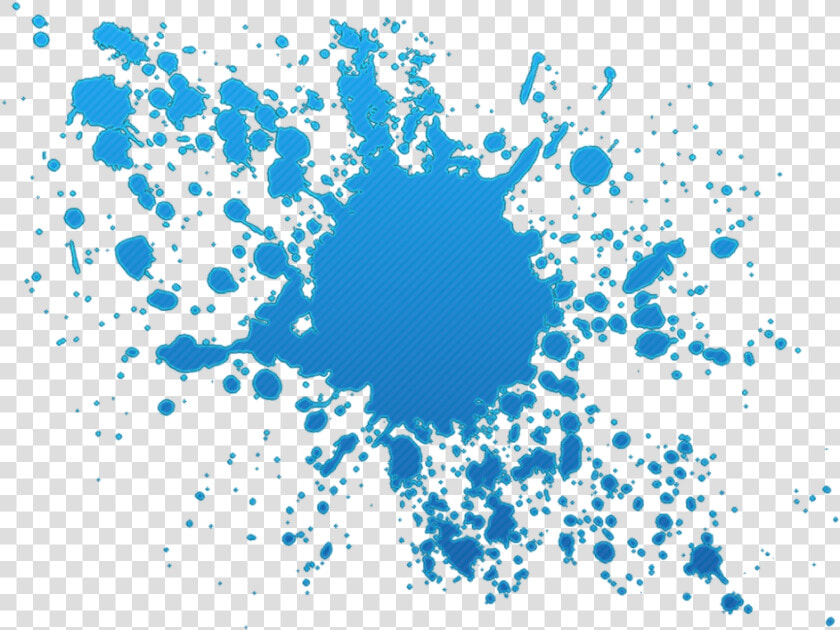  splash  paint  painting  splatter  blue  color  foreground  HD Png DownloadTransparent PNG