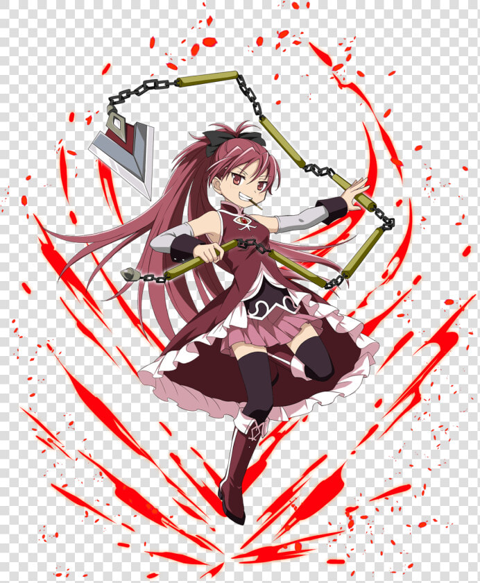 Puella Magi Madoka Magica Kyoko Sakura  HD Png DownloadTransparent PNG