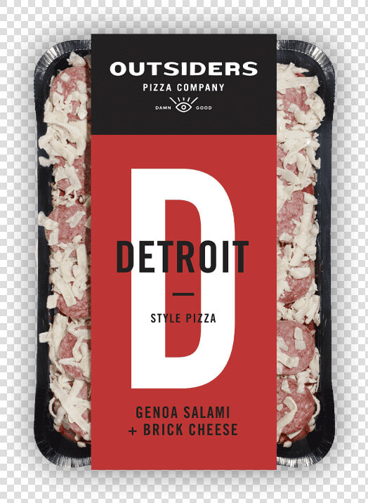 Detroit Style Genoa Salami And Brick Cheese Pizza   Popcorn  HD Png DownloadTransparent PNG