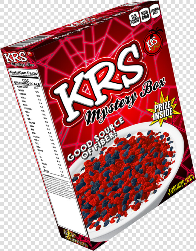 Krs Comics Cereal Mystery Box   Graphic Design  HD Png DownloadTransparent PNG