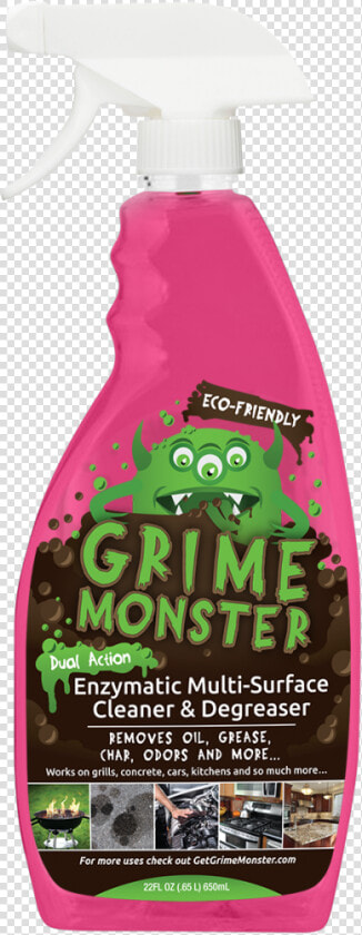 Grime Monster 22oz   Bottle  HD Png DownloadTransparent PNG