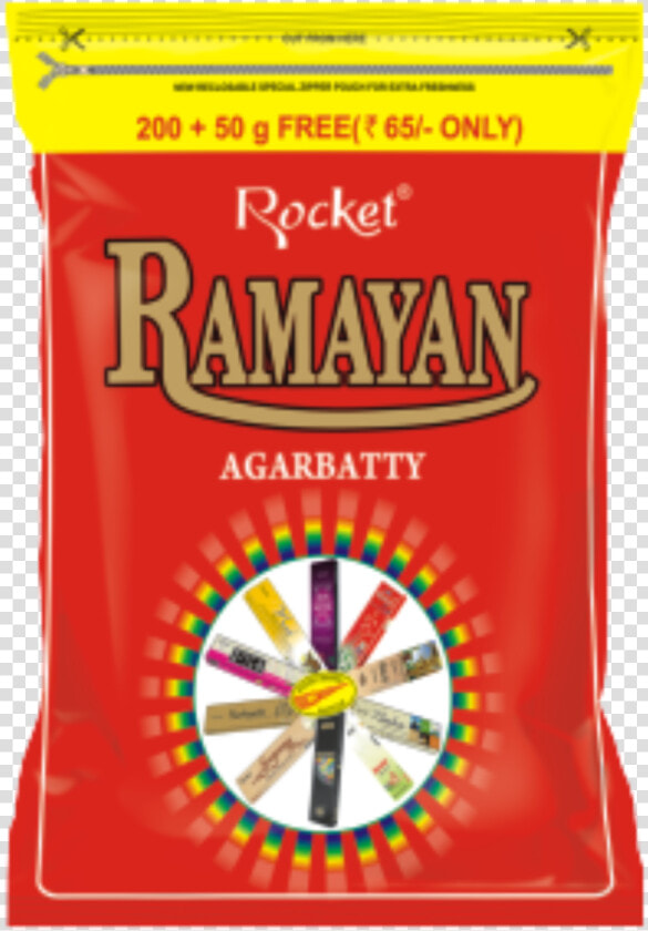 Ramayan250 A Zipper   Rocket Brand Agarbatti Ramayan  HD Png DownloadTransparent PNG