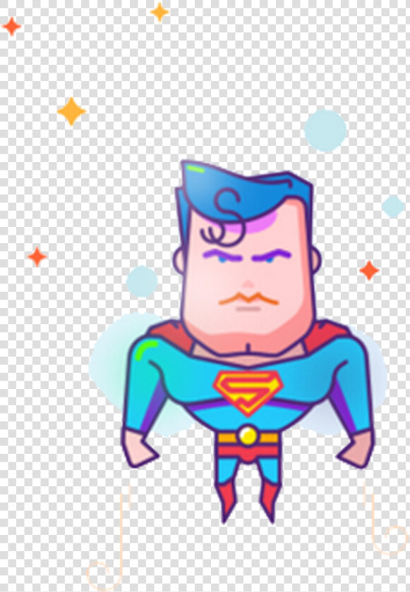 Superman Illustration Creative Transprent Png Superhero   Illustration  Transparent PngTransparent PNG