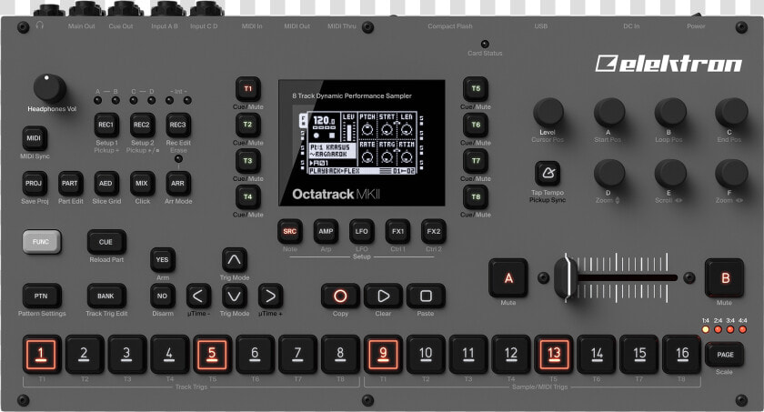 Elektron Octatrack  HD Png DownloadTransparent PNG