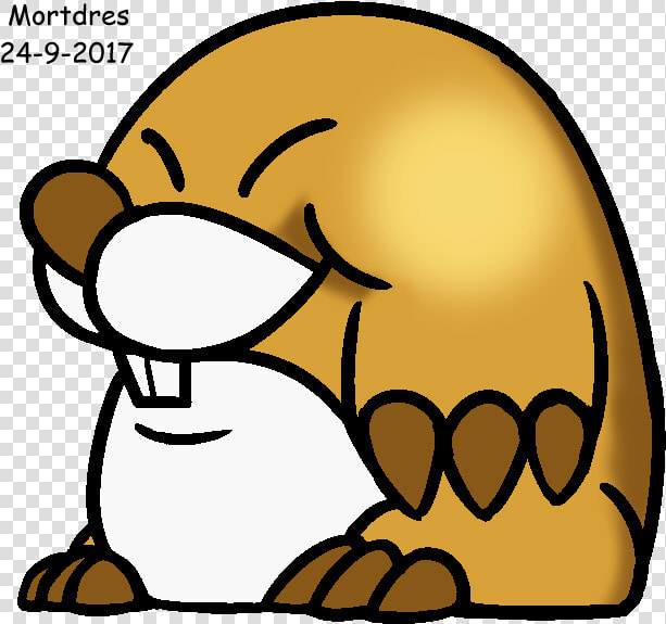 Mole Drawing  Picture   Super Mario World Monty Mole  HD Png DownloadTransparent PNG