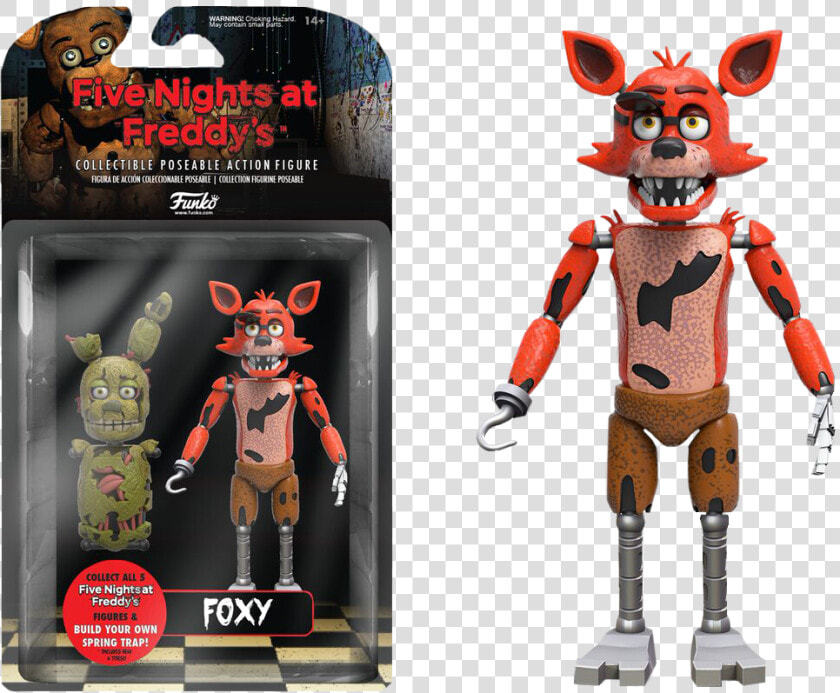 Funko Foxy Collectible Action Figure   Fnaf Foxy Action Figure  HD Png DownloadTransparent PNG