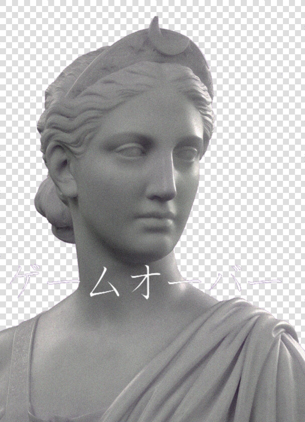 Transparent Vaporwave Statue Png   Transparent Greek Statue Png  Png DownloadTransparent PNG