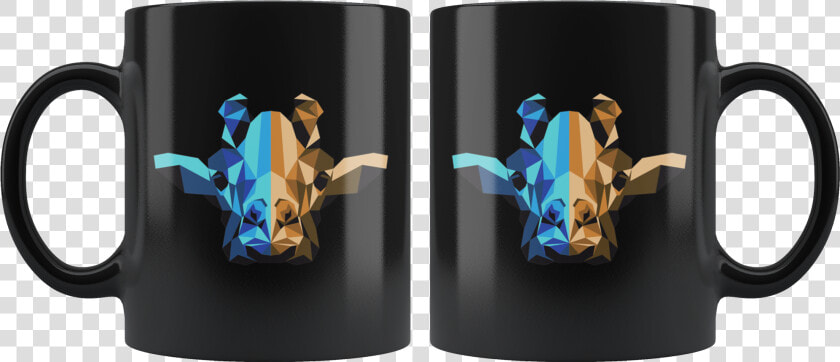 Giraffe Geometric Mug  Cool Giraffe  Giraffe Lover  HD Png DownloadTransparent PNG