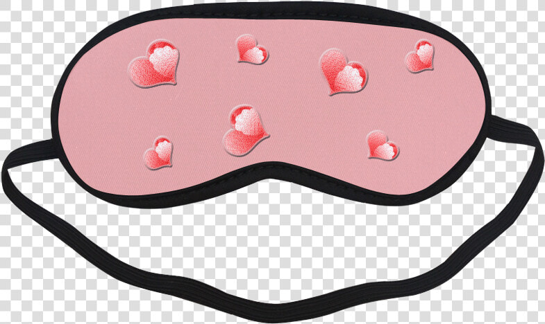 Floating Hearts Sleeping Mask   Fortnite Sleep Mask  HD Png DownloadTransparent PNG