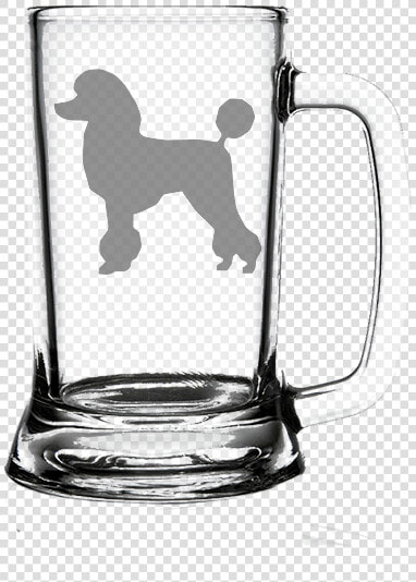 Poodle Dog 16oz   Happy Birthday Beer Glass  HD Png DownloadTransparent PNG