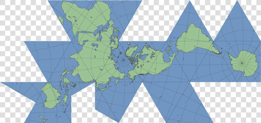 Dymaxion Map Projection   Dymaxion Map  HD Png DownloadTransparent PNG