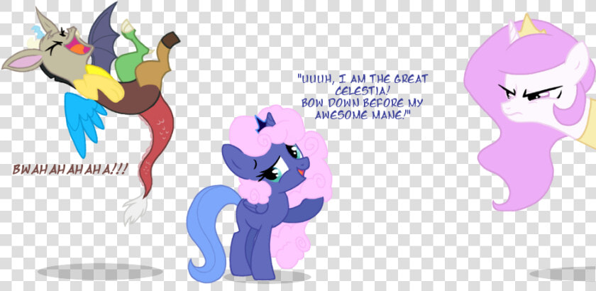 Uuuh 工am The Great Celestia Bow Down Before My Awesome   Princess Luna And Celestia Filly  HD Png DownloadTransparent PNG