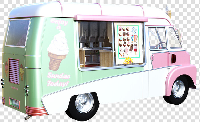 Ice Cream  Truck  Snack  Food  Cold  Sweet  Treat   Ice Cream Van Png  Transparent PngTransparent PNG