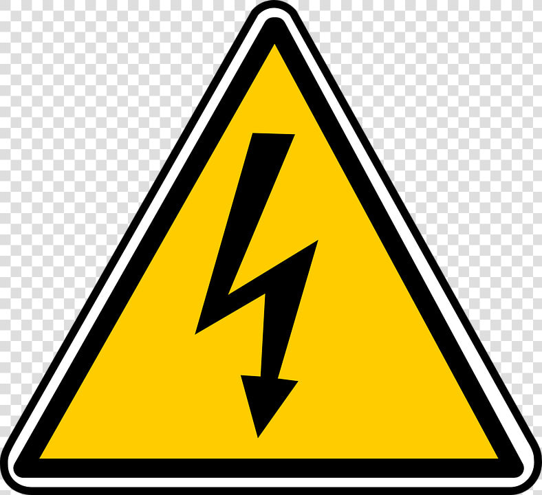 High  Voltage  Sign  Symbol  Hazardous  Dangerous   Electric Clipart  HD Png DownloadTransparent PNG