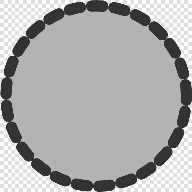 Circle  Round  Shape  Dotted  Outline  Border  Grey   Beyaz Şekil Png  Transparent PngTransparent PNG