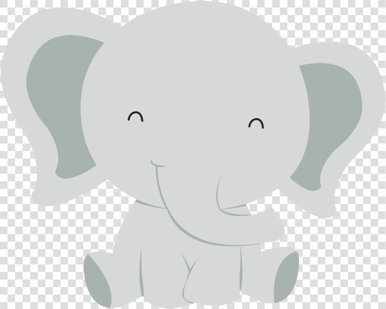 Transparent Elephant Clipart   Elephant Head Baby Shower  HD Png DownloadTransparent PNG