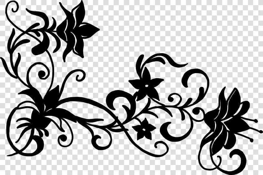 16 Flower Corner Vector Vol   Floral Designs Vector Png  Transparent PngTransparent PNG