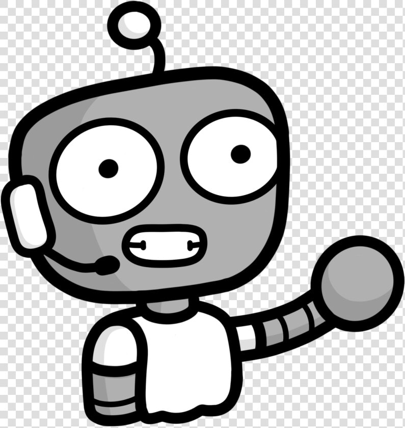 Robot With Speech Bubble Representing Talking   Modern Technology In Clip Art  HD Png DownloadTransparent PNG