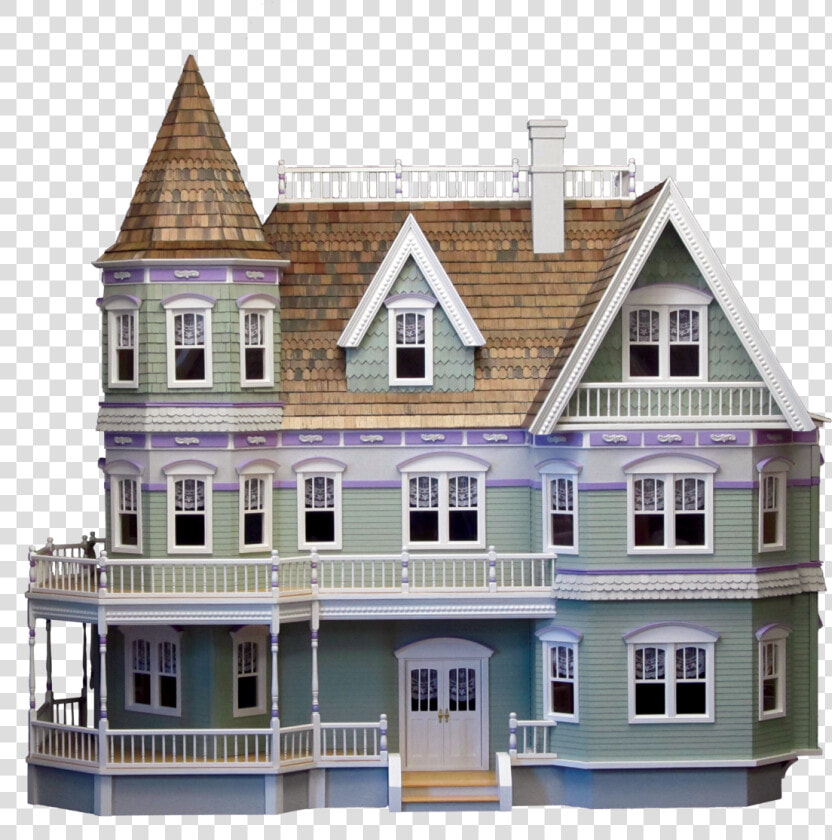 Dollhouse Queen Mary S Dolls   Queen Anne Dollhouse Real Good Toys  HD Png DownloadTransparent PNG