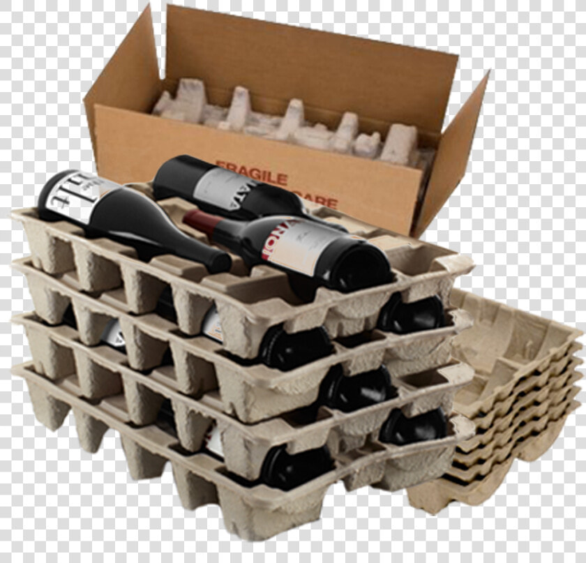 Transparent Wine Spill Png   Corrugated Wine Shipper  Png DownloadTransparent PNG