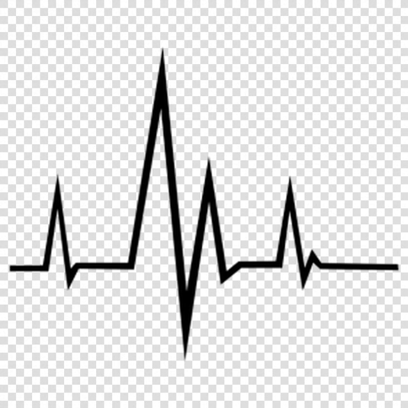 Heartbeat Line Png Download   Black Transparent Heartbeat Png  Png DownloadTransparent PNG