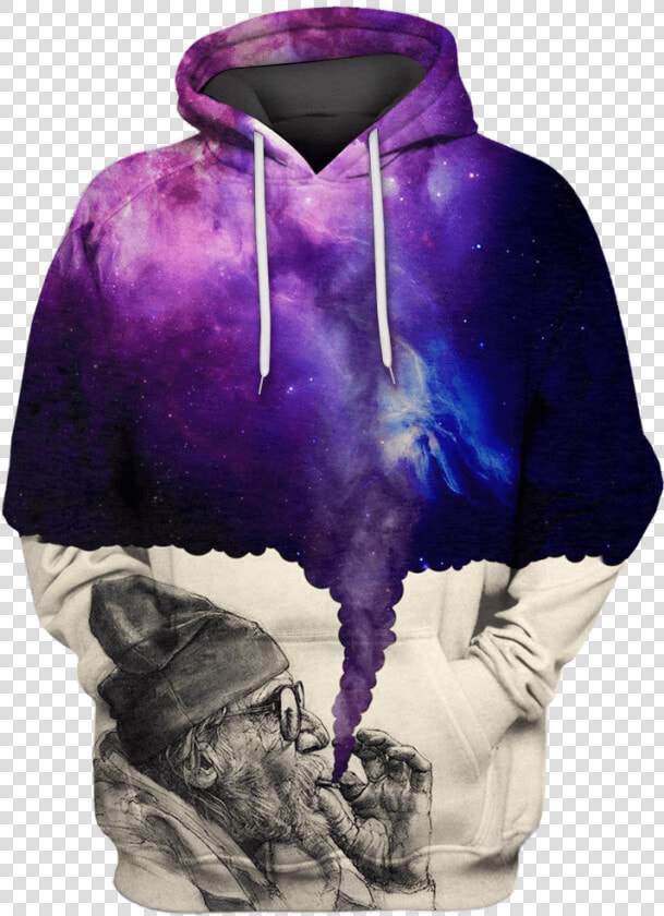 Gearhuman 3d Old Man Smoking Tshirt   Up Late Smoking Weed  HD Png DownloadTransparent PNG