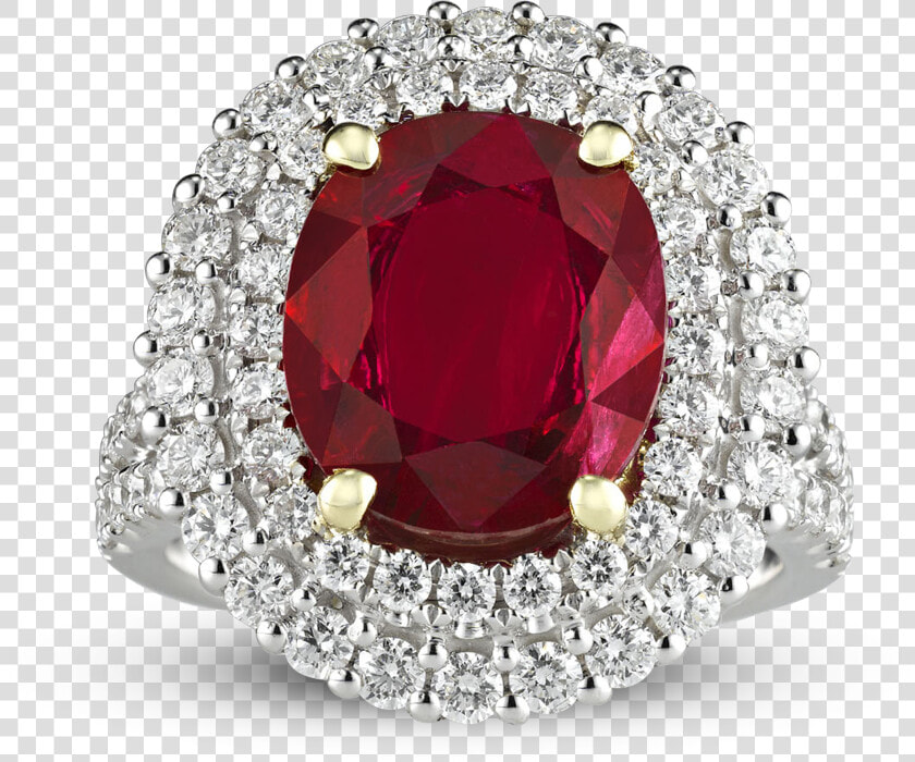 Burma Ruby And Diamond Ring    Ring  HD Png DownloadTransparent PNG