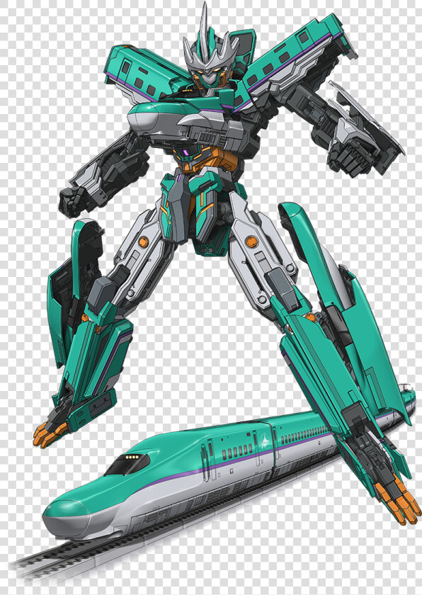 8o65qnr   新幹線 變形 機器人 E5  HD Png DownloadTransparent PNG