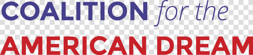 Logo extrabig   Coalition For The American Dream  HD Png DownloadTransparent PNG