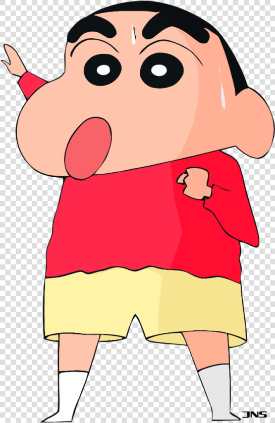 Cricket Clipart Khiladi   Shinchan Cartoon In Drawing  HD Png DownloadTransparent PNG