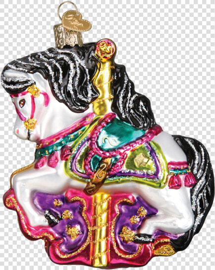 Carousel Horse Ornament   Child Carousel  HD Png DownloadTransparent PNG