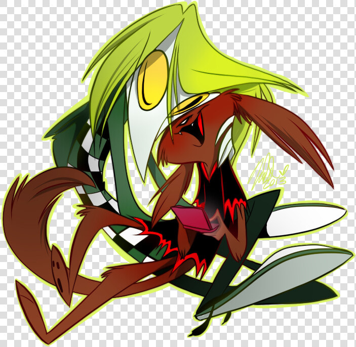 Deleted Art Of Eiglet And Damian By Vivziepop   Zoophobia Damian And Elijah  HD Png DownloadTransparent PNG