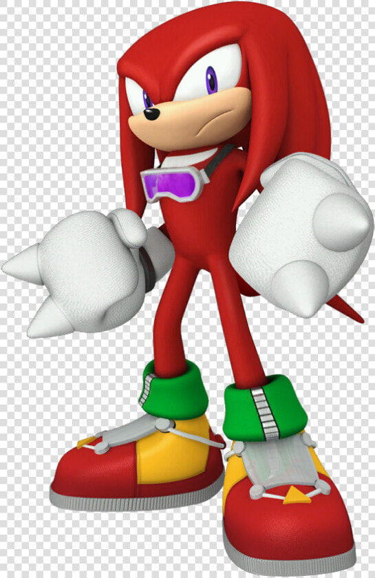 Knuckles The Echidna Sonic Free Riders  HD Png DownloadTransparent PNG