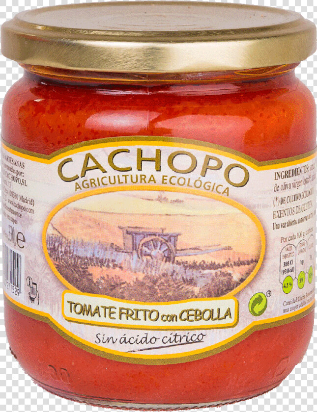 Tomate Frito Con Cebolla Ecologico 370ml   Calabacin Frito En Conserva  HD Png DownloadTransparent PNG