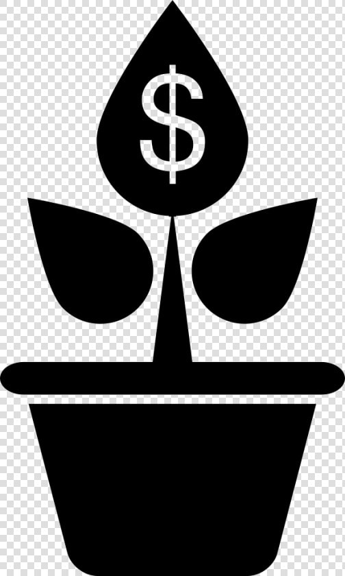 Dollars Growing On A Plant   Money Plant Icon Png  Transparent PngTransparent PNG