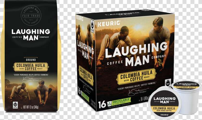 Laughing Man Coffee   Laughing Man Coffee Dukale  39 s Blend  HD Png DownloadTransparent PNG