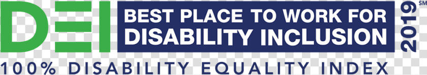 2019 Dei ‘best Place To Work For Disability Inclusion’   Graphics  HD Png DownloadTransparent PNG