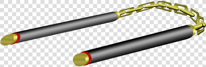 Graphic  Nunchaku  Nunchucks  Martial  Ninja  HD Png DownloadTransparent PNG