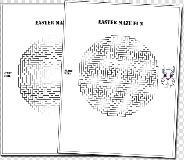 Easter Maze   Maze  HD Png DownloadTransparent PNG